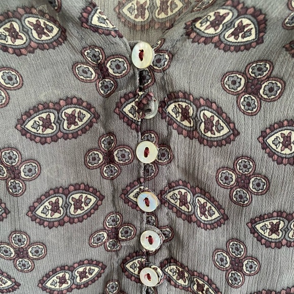 Zara sheer paisley tunic dress - Picture 4 of 6